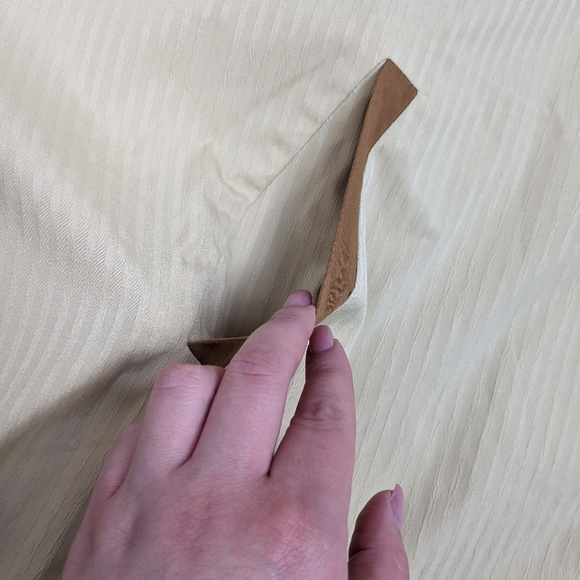 Nap Fantastic Curved Hem Blouse Pastel Butter Yellow Size Large - Picture 13 of 16